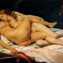 Les dormeuses de Gustave Courbet – Petit Palais. Paris