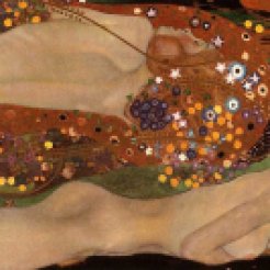 Gustav Klimt Water serpents II